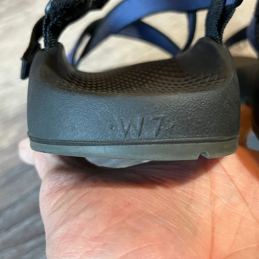 Chaco Z/1 Classic Hiking Sandals Purple Vibram Soles Womens 7 - Picture 7 of 7